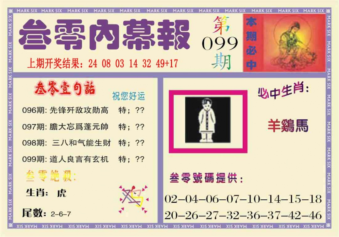 内幕传真三肖版